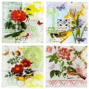  Prima Donna Designs 6 Inch Postcards from Paris Dishes 