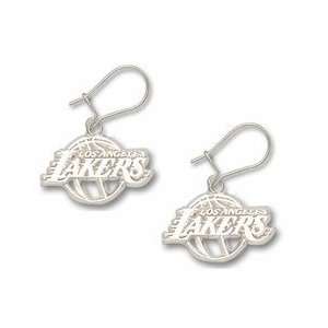  Los Angeles Lakers Sterling Silver Dangle Earrings: Sports 