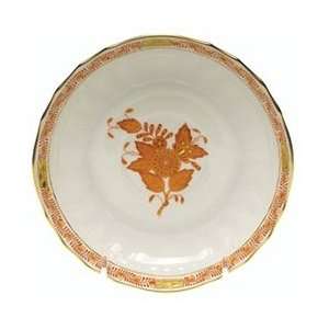 Herend Chinese Bouquet Rust Canton Saucer:  Kitchen 