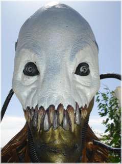   ALIEN RENEGADE Latex Halloween Monster Mask Costume Prop 2002  