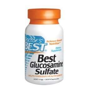  Doctors Best Glucosamine Sulfate (500mg) 300C Health 