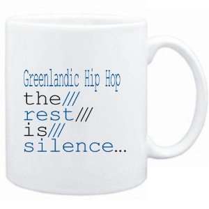  Mug White  Greenlandic Hip Hop the rest is silence 