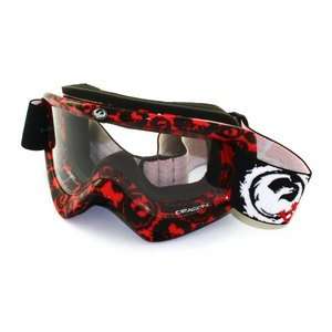  Dragon Sunglasses MDX Nate Adams Red/Clear Aft