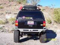 Jeep ZJ REAR Bumper with 2 reciever hitch   tube style  