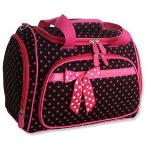 Zebra Polka Dot Floral Travel LuggageTote Duffle Bag Dance Sleep Over 