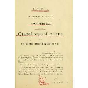 com Proceedings Of The R.W. Grand Encampment Of The State Of Indiana 