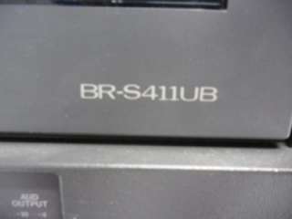 JVC BR S411UB Video Cassette Recorder Dockable Professional VHS Used 