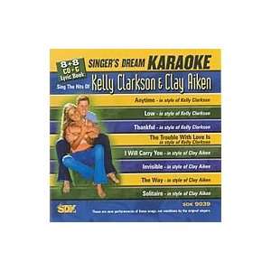  Best Of Kelly Clarkson & Clay Aiken (Karaoke CDG) Musical 