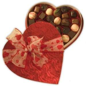   Valentines Day Heart Box Filled With 14 Rich and Indulgent Chocolates