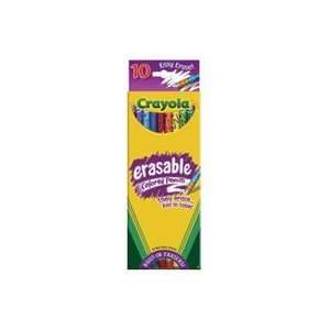 Crayola erasable colored pencils   10 count  Toys & Games   