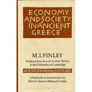  Economy and Society in Ancient Greece (9780701125493) M.I 