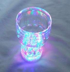   pcs Multi Color Flashing LED Light up Blinking Drinking Glasses  