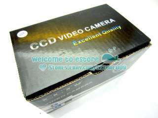8pcs IR LED Mini CCTV High Resolution A/V Camera 520TVL,0.0Lux,Audio 