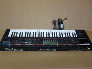 ROLAND JUNO G SYNTHESIZER WORKSTATION KEYBOARD (EXCELLENT CONDITION 