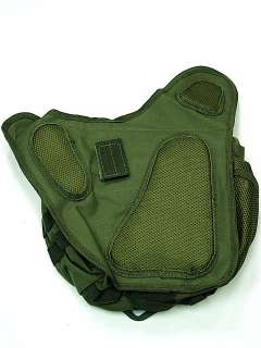 Tactical Utility Shoulder Pack Carrier Bag Pouch OD  