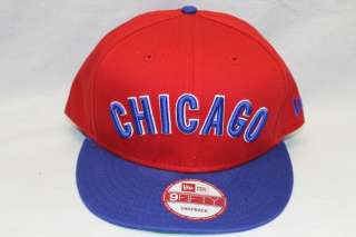 CHICAGO CUBS NEW ERA NCAA SNAPBACK HAT CAP REVERSE  