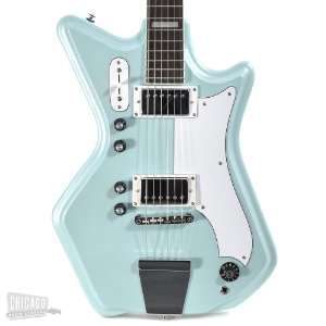  Eastwood Airline 2 Pickup Deluxe   Sahara Blue Musical 
