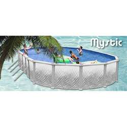 Mystic 18 foot Above Ground Pool  Overstock