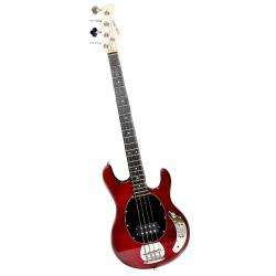   Tech MSB R1 Metallic Red 4 string Electric Bass Guitar  