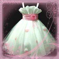 Pink Communion Wedding Party Flower Girls Dress Age 2 3  