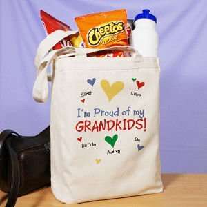    Proud of MyPersonalized Canvas Tote Bag: Everything Else
