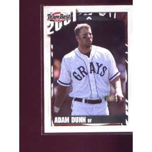  2001 Team Best #36 Adam Dunn (Pre   Rookie) Sports 