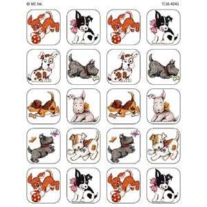 20 Pack TEACHER CREATED RESOURCES ME PLAYFUL PUPS STICKERS 