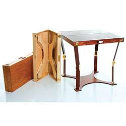 Folding Indoor/ Outdoor Wood Card Table  Overstock