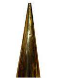 GIANT 41 Antique/Vintage Solid Brass Phonograph Horn Edison/Victor 