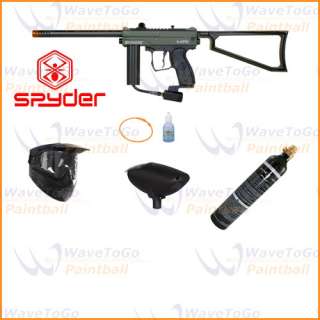   on the BRAND NEW Spyder MR1 Paintball Marker Package, that includes