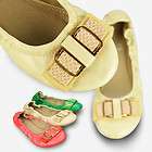 NEW Womens Ballet Flats Cute Shoes Round Toe Comfort Red Beige Green 