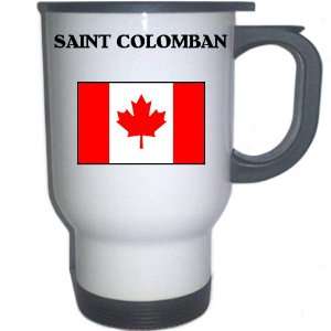  Canada   SAINT COLOMBAN White Stainless Steel Mug 