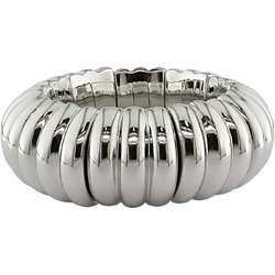 Sterling Silver Elastic Bangle Bracelet  Overstock