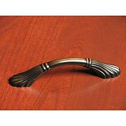 Oil rubbed Bronze Fluted Bar Cabinet Hardware Pull  Overstock