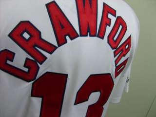 Boston Red sox #13 Carl Crawford Majestic Home Jersey  