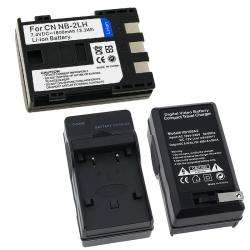 piece Battery/ Charger Set for Canon PowerShot G7/ G9/ S30/ S40/ S45 