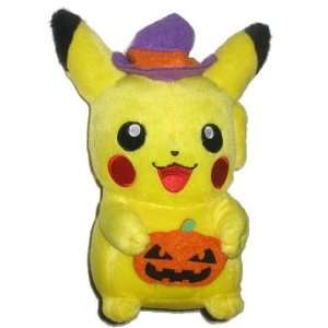  Pokemon Diamond and Pearl Halloween Pikachu Plush Toys 