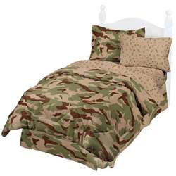 Desert Camouflage 6 piece Bed in a Bag  