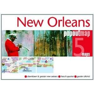 New Orleans PopOut Map [Folded Map] [Map]