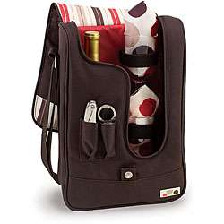 Picnic Time Insulated Wine Tote and Tool Set  