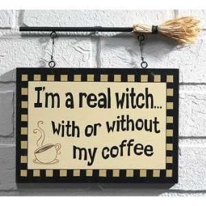  Real Witch Sign   Party Decorations & Wall Decorations 