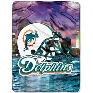  Miami Dolphins Blanket   NFL Fleece Blankets Sports 