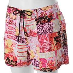 BW Sport Womens Floral Print Boardshorts  Overstock