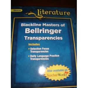  Blackline Masters of Bellringer Transparencies Glencoe 