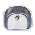 shaped Undermount Stainless Steel Single Bowl Sink  Overstock