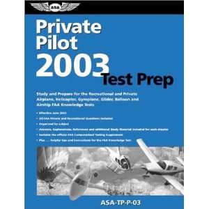  Private Pilot Test Prep_2003 Asa Tp P 03 with Book 