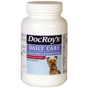  Doc Roys Daily Care Canine Tabs 60ct: Kitchen & Dining