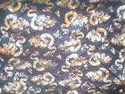 Quilted Wall hanging throw lap robe blanket Gold metallic dragons on 
