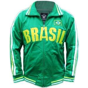 International World Cup Track Jackets    Brasil Soccer Jacket (Kelly 