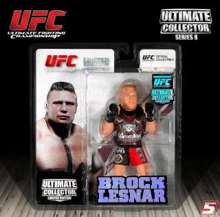 BROCK LESNAR BEARD EDITION ROUND 5 SERIES 8 UFC LIMITED EDITION FIG 